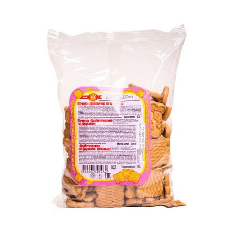 Печиво НА ФРУКТОЗІ ХБФ 400г